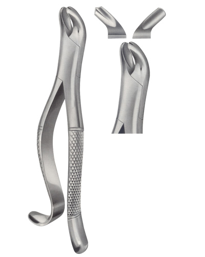 Tooth Forceps, American Pattern for upper Molars 